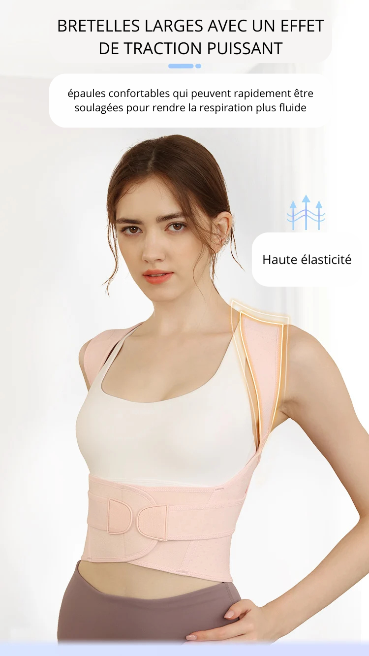 ElokoDiva – Redresse-Dos Élégant et Discret pour Soulager la Douleur