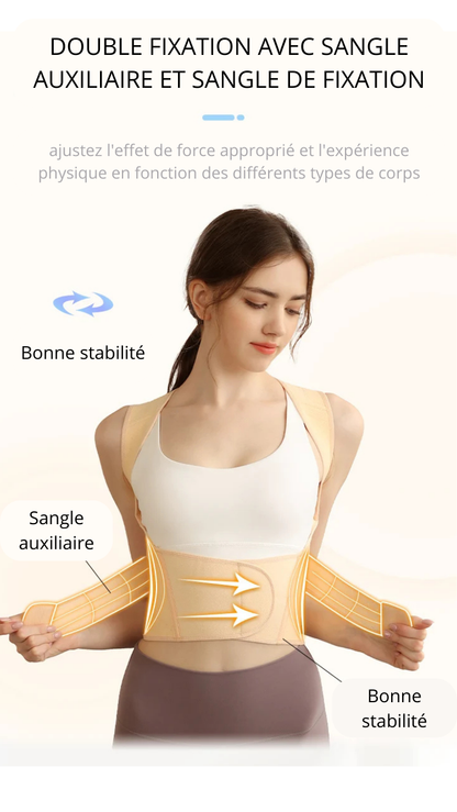 ElokoDiva – Redresse-Dos Élégant et Discret pour Soulager la Douleur