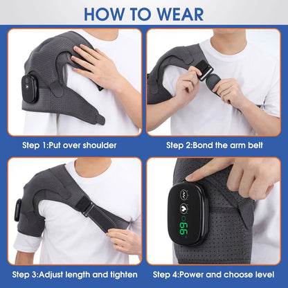 ElokoHeat Pro – Ceinture Chauffante Dos et Épaules