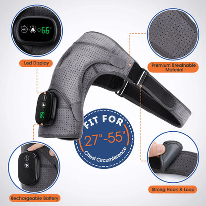 ElokoHeat Pro – Ceinture Chauffante Dos et Épaules